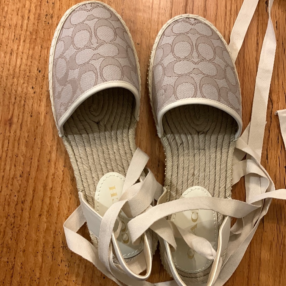 Coach Espriella lace up sandals